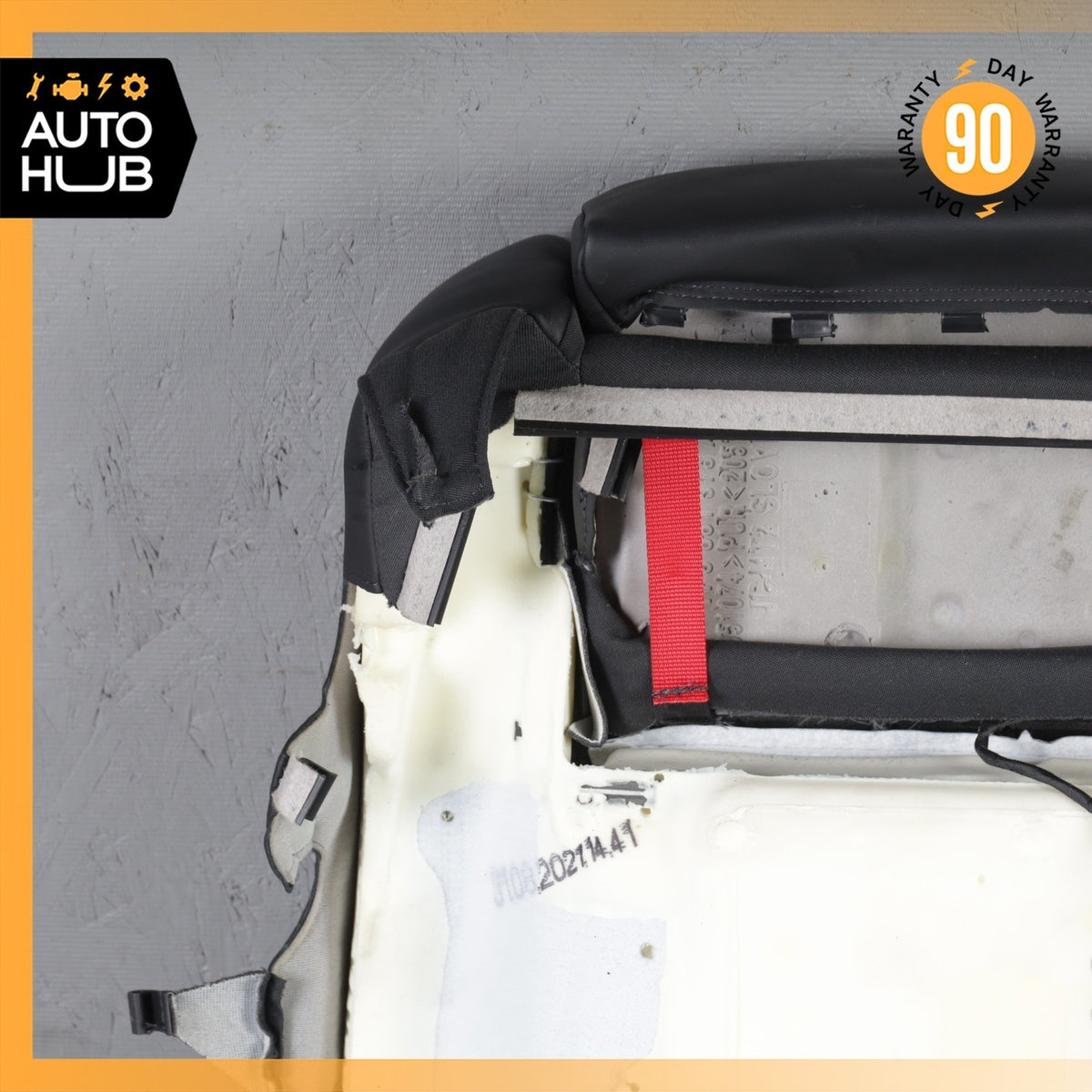 15-18 Porsche Macan 95B Front Right Lower Bottom Seat Cushion Leather Black OEM - photo 13