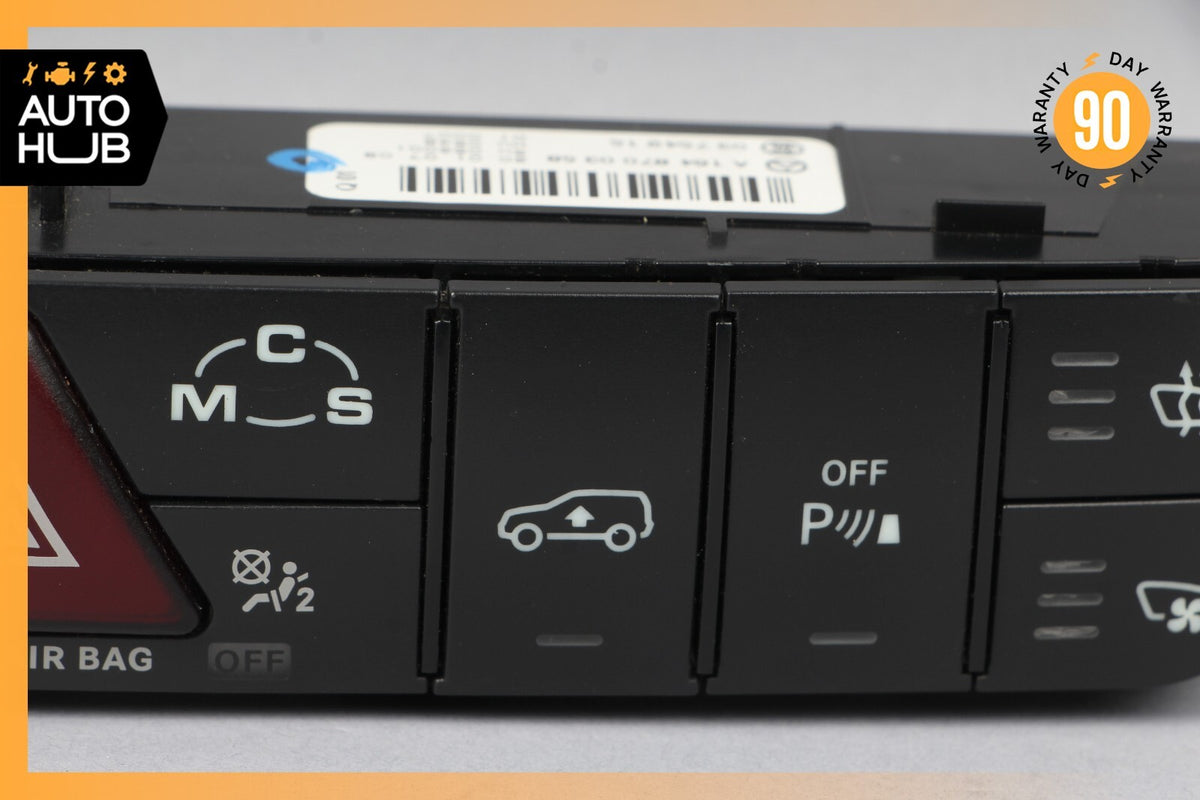 07-11 Mercedes W164 ML63 AMG Center Console Control Switch Panel 1648700358 OEM - photo 3