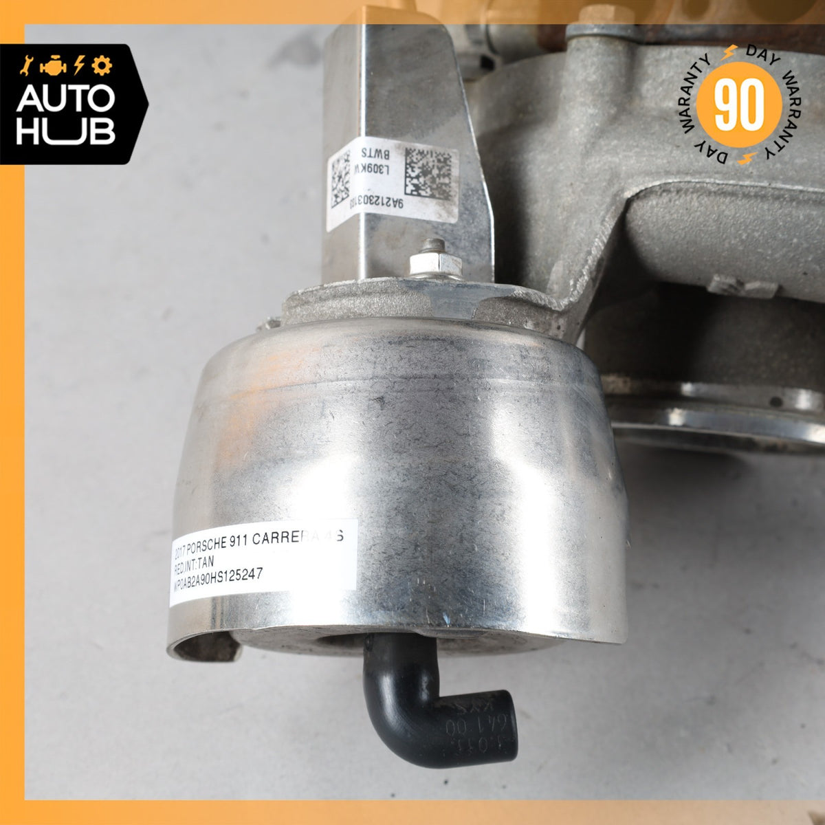 17-19 Porsche 991 911 Carrera 4S S 3.0L Left Turbocharger Turbo Charger OEM 24k - photo 21