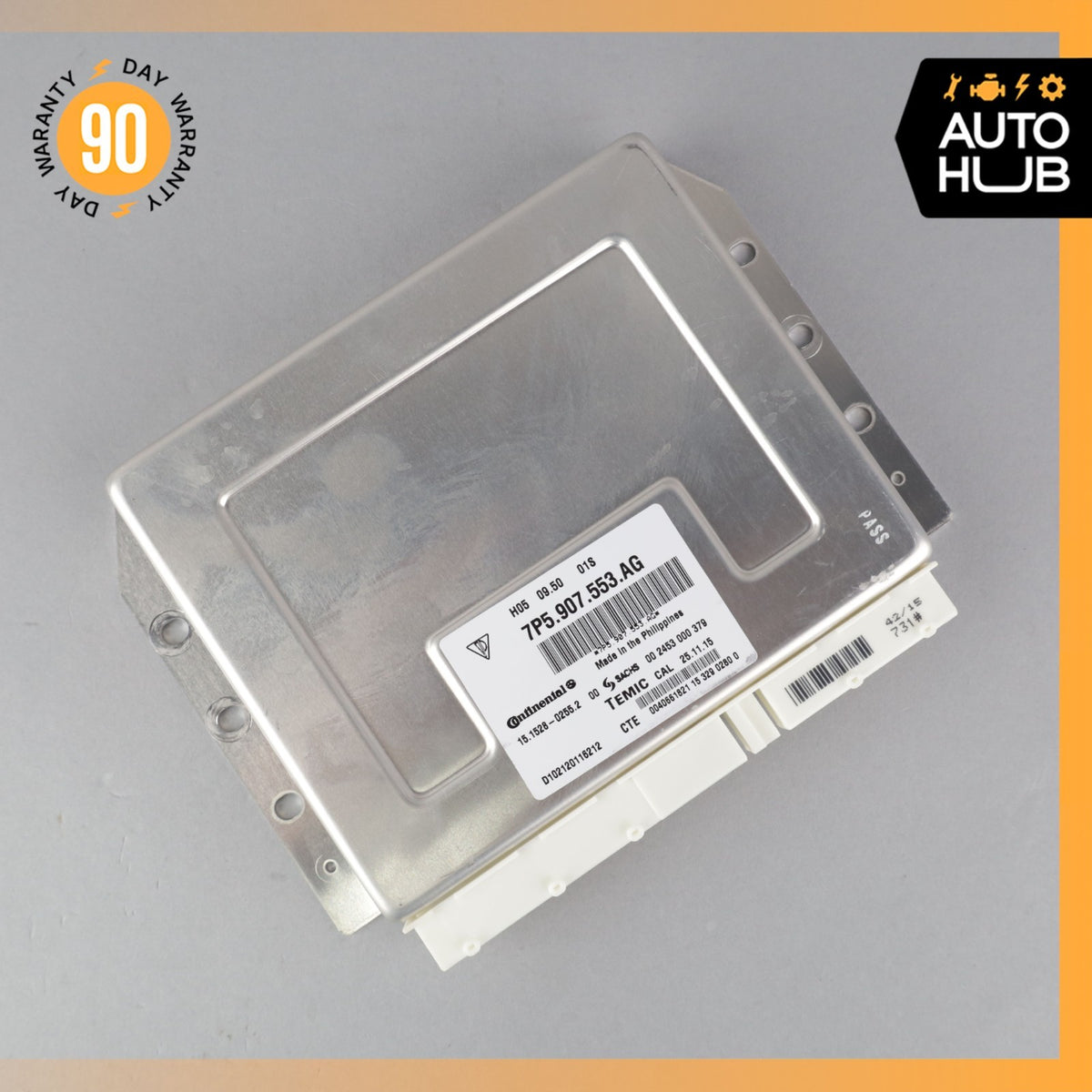 15-18 Porsche Cayenne 958 E-Hybrid Air Suspension Airmatic Control Module OEM - photo 3