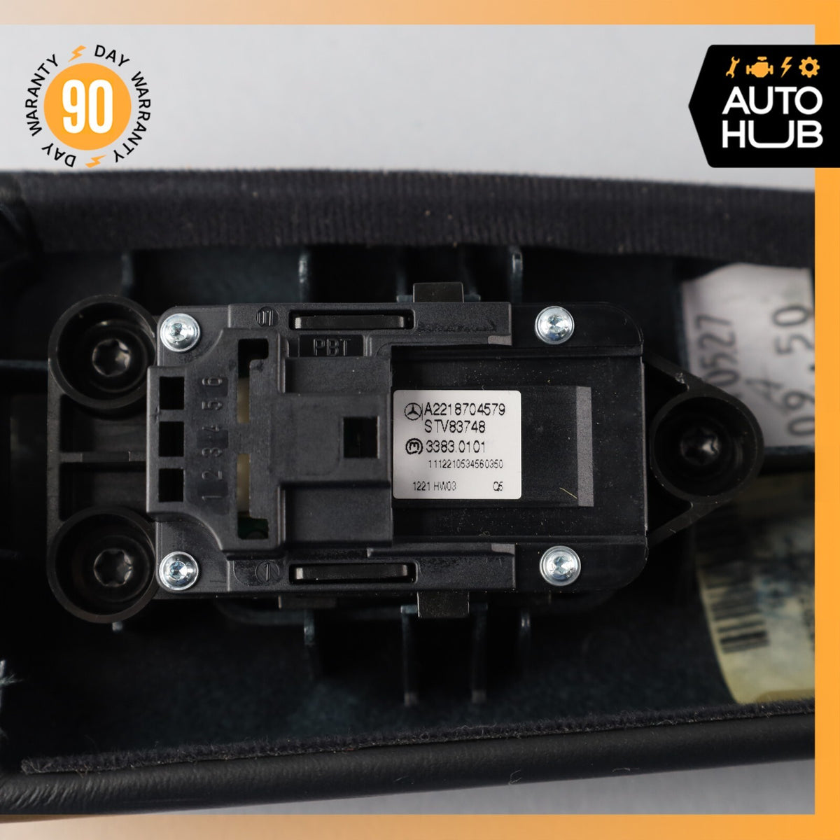 07-13 Mercedes W221 S63 S400 Front Right Side Window Control Switch Nappa OEM - photo 11