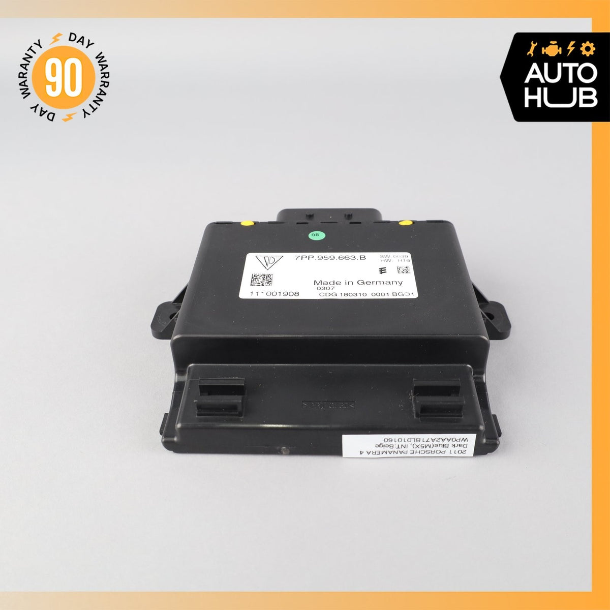 Porsche Panamera 970 Start Stop Voltage Stabilizer Control Module ECU OEM - photo 3