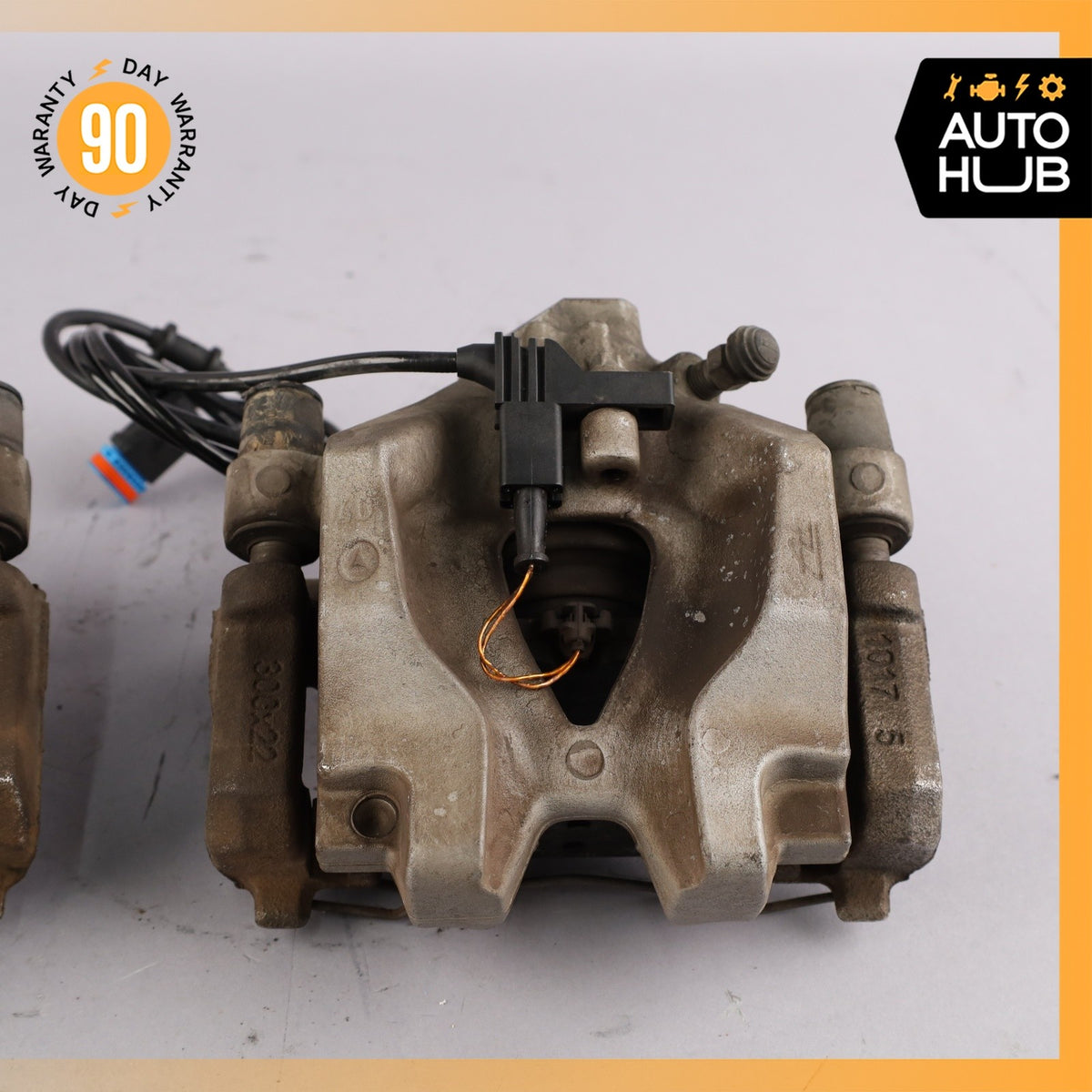 08-17 Mercedes W207 E400 C350 Rear Brake Calipers Left and Right Set OEM - photo 4