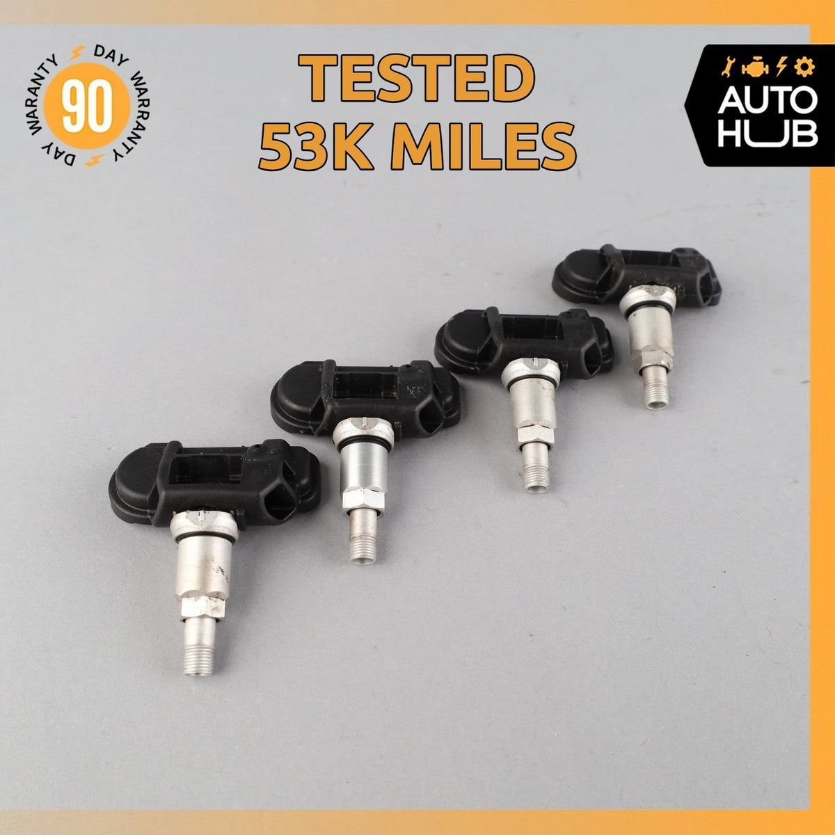 12-18 Mercedes R172 SLC300 GLK350 TPMS Tire Pressure Sensor 433 MHZ Set of 4 OEM - photo 1