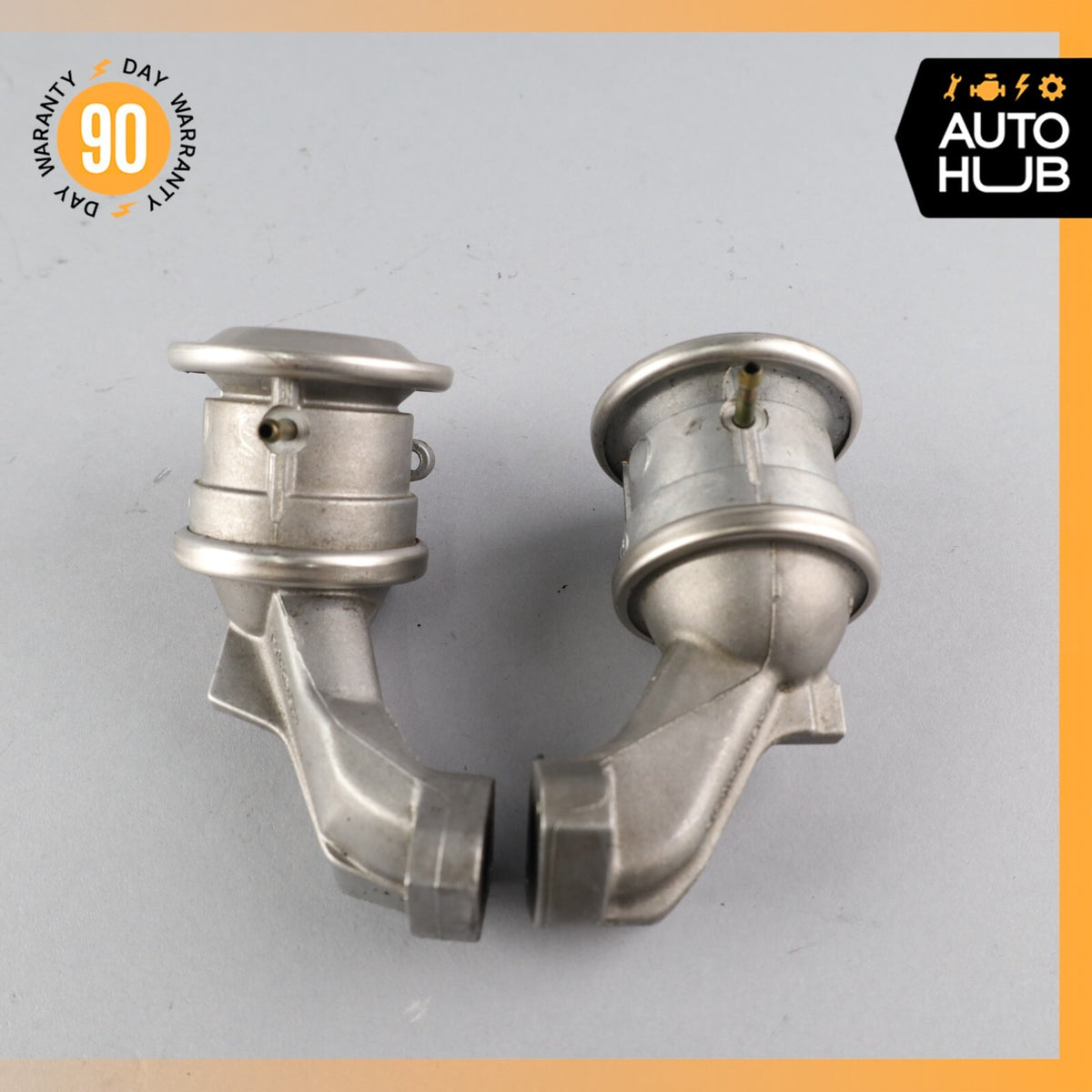 Porsche Cayenne 958 Hybrid Engine Smog Air Pump Check Valve Left & Right Set OEM - photo 3