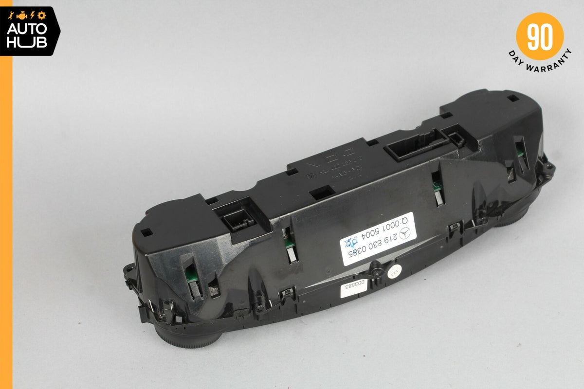 06-11 Mercedes W219 CLS500 CLS55 AMG A/C AC Heater Climate Control Unit OEM - photo 7