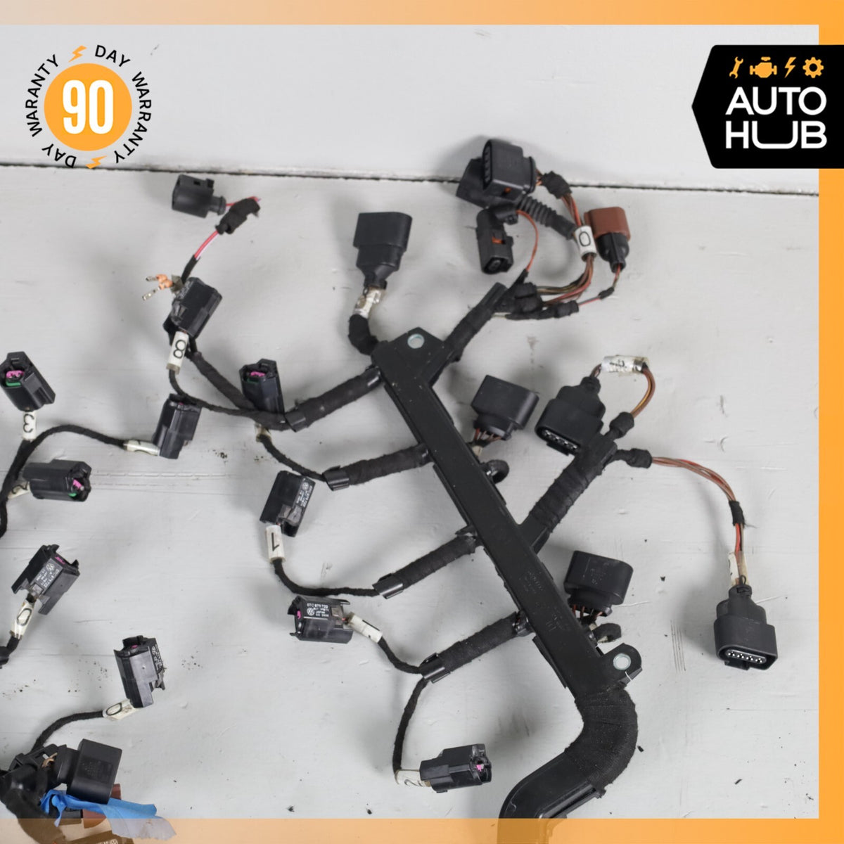 Bentley Continental Flying Spur 6.0L Engine Ignition Wire Cable Harness OEM 58k - photo 4