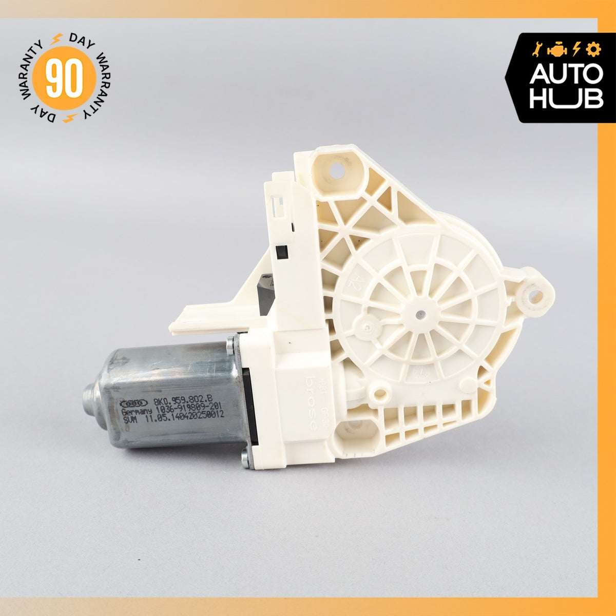 11-18 Porsche Cayenne 958 Front Right Window Regulator Motor 8K0959802B OEM - photo 2
