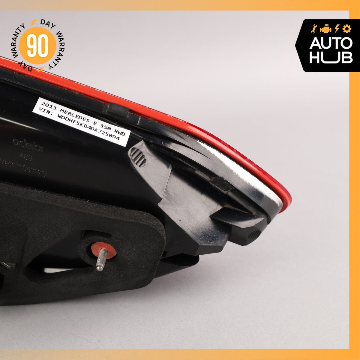 10-13 Mercedes W212 E350 Sedan LED Tail Light Lamp Left Driver Side OEM 48k - photo 18