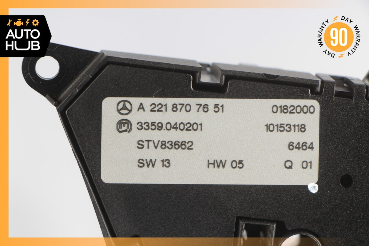 07-14 Mercedes W221 S600 CL550 Front Left Driver Seat Control Memory Switch OEM - photo 9