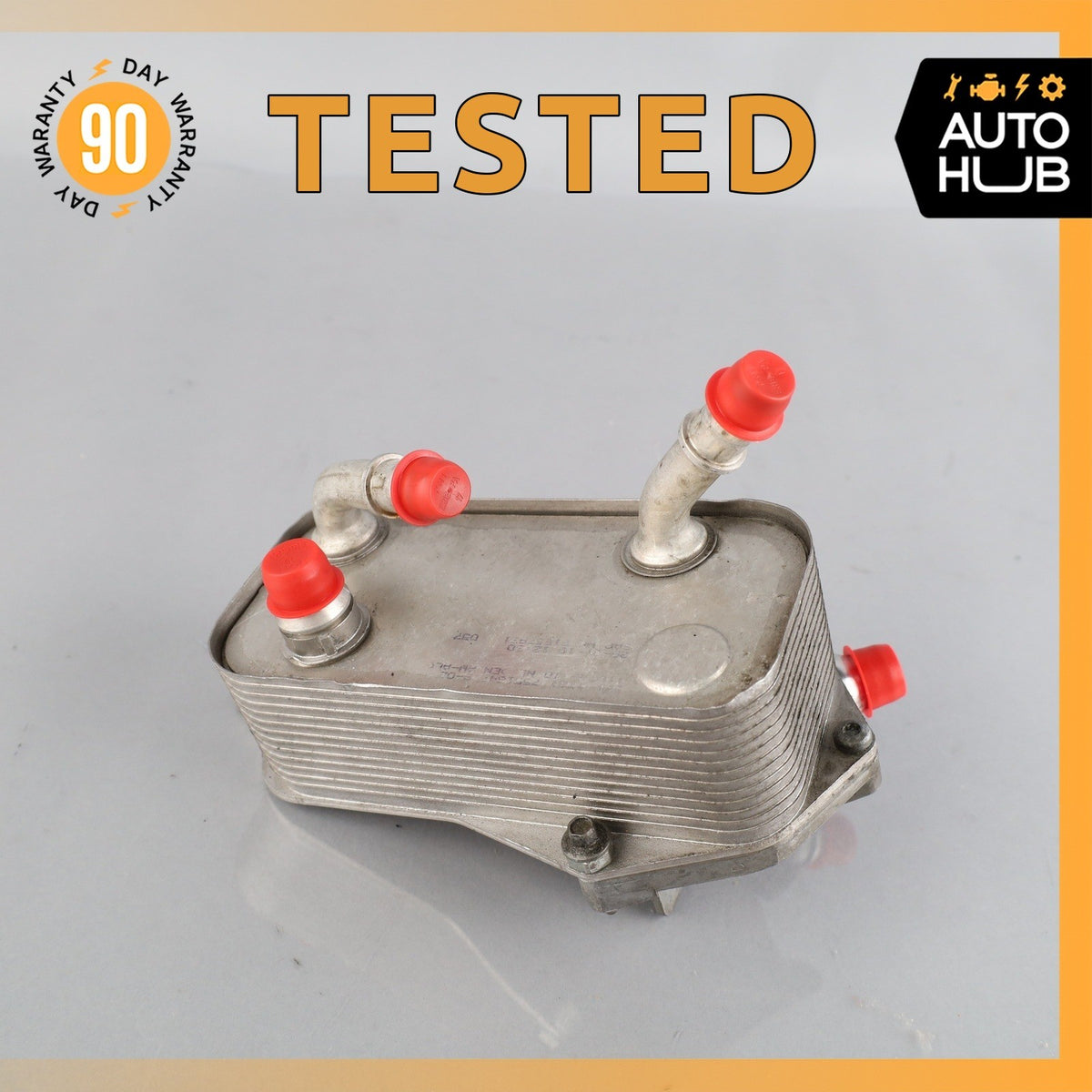 BMW E88 128i 328i 3.0L N52 Engine Transmission Oil Cooler Heat Exchanger OEM - photo 1