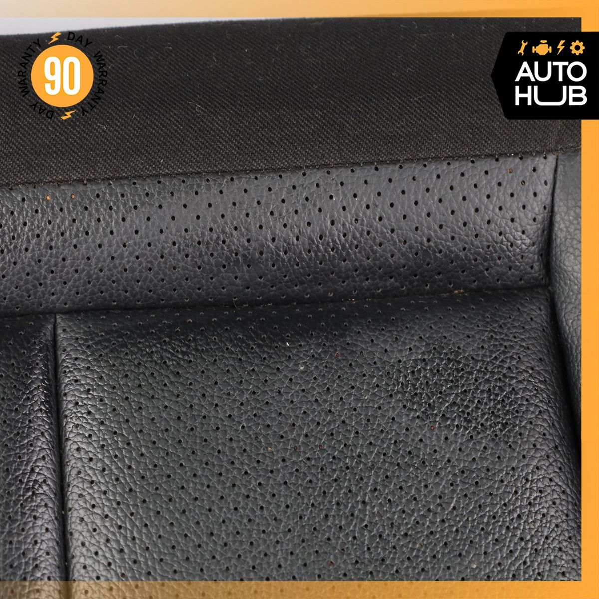 07-09 Mercedes W211 E320 E550 Front Right Bottom Lower Seat Cushion Black OEM - photo 7