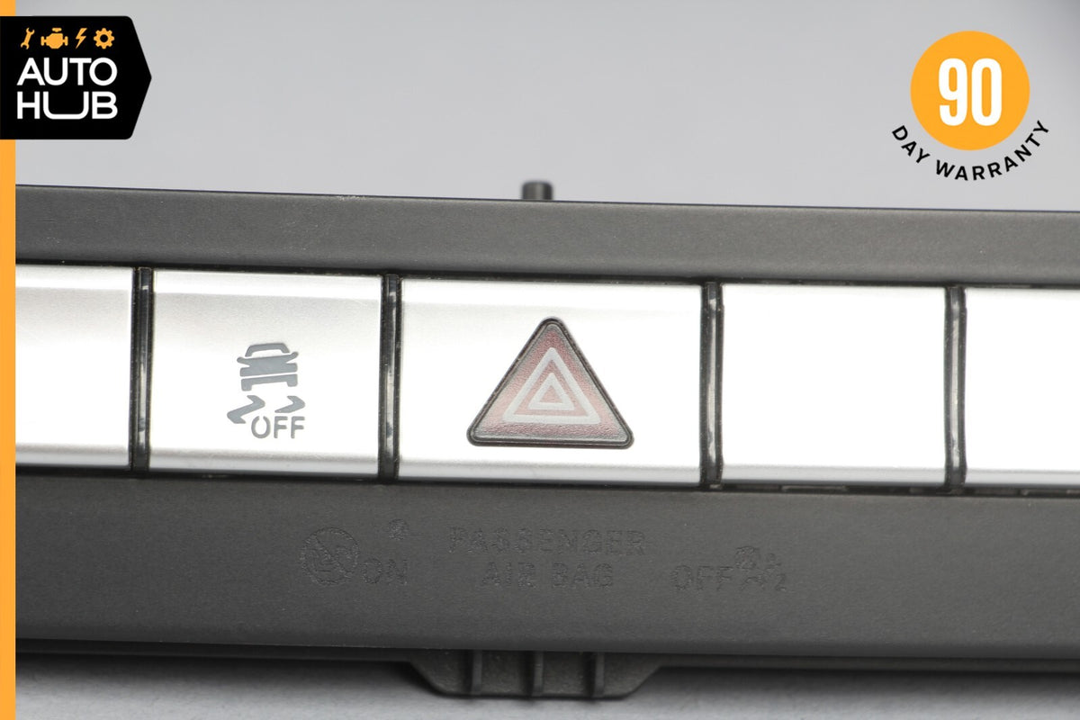 12-16 Mercedes R172 SLK250 Dashboard Hazard Heated Seats Control Panel OEM 75k - photo 5