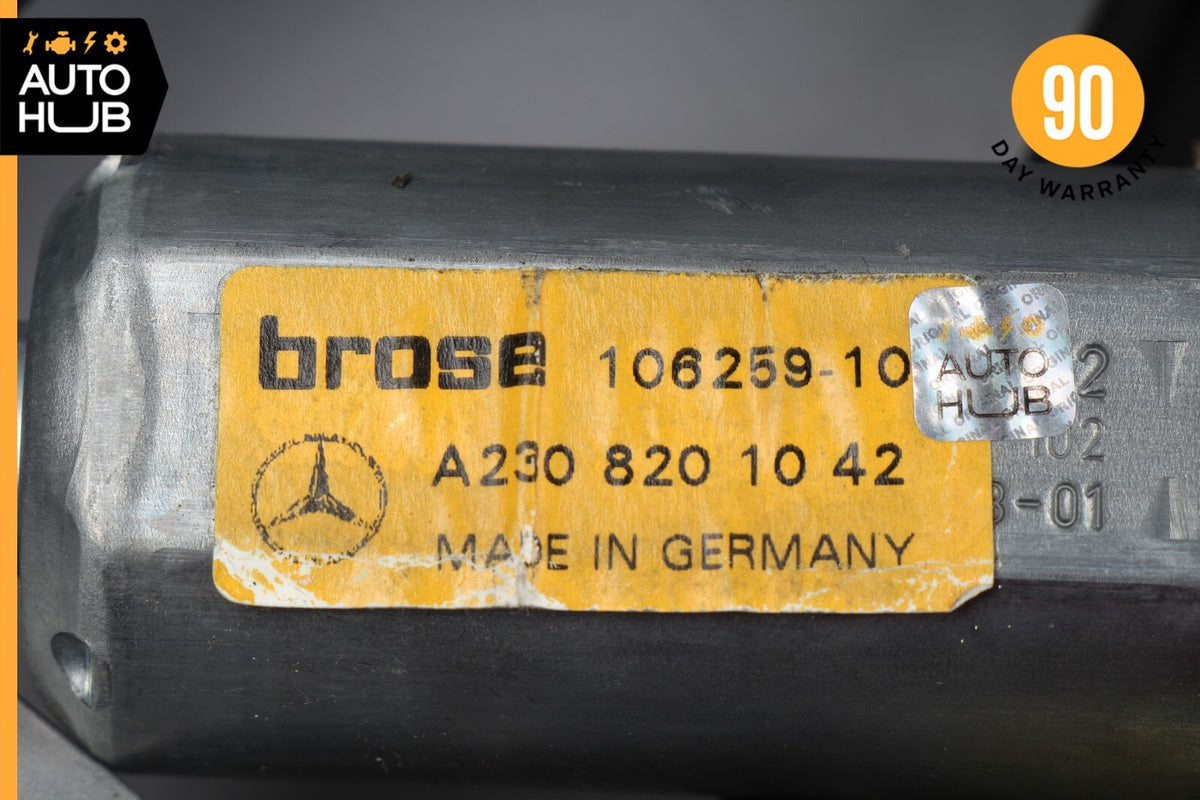 Mercedes R230 SL500 SL550 Front Right Side Door Window Regulator Motor OEM - photo 11