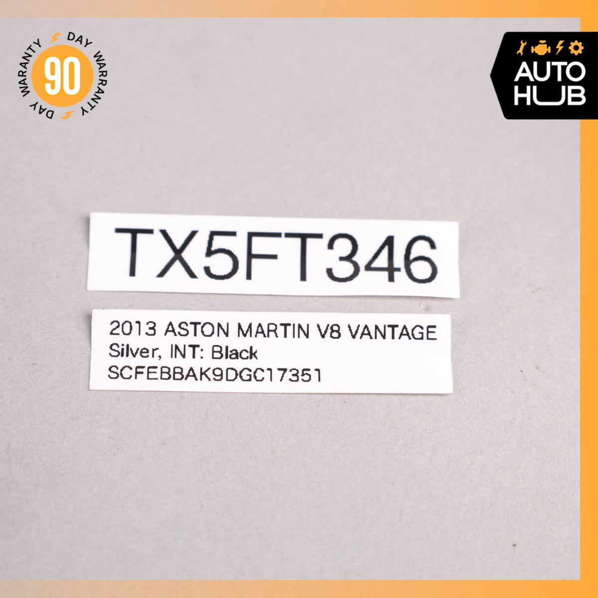 Aston Martin V8 Vantage A/C Air Conditioning Line Pipe Hose AG3319D719AA OEM 26k - photo 11