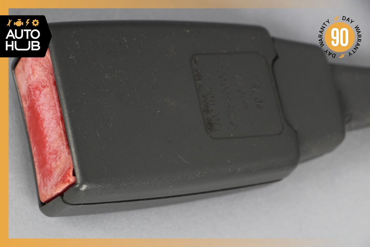 03-06 Mercedes R230 SL500 SL55 Front Left or Right Seat Belt Buckle Charcoal OEM - photo 6