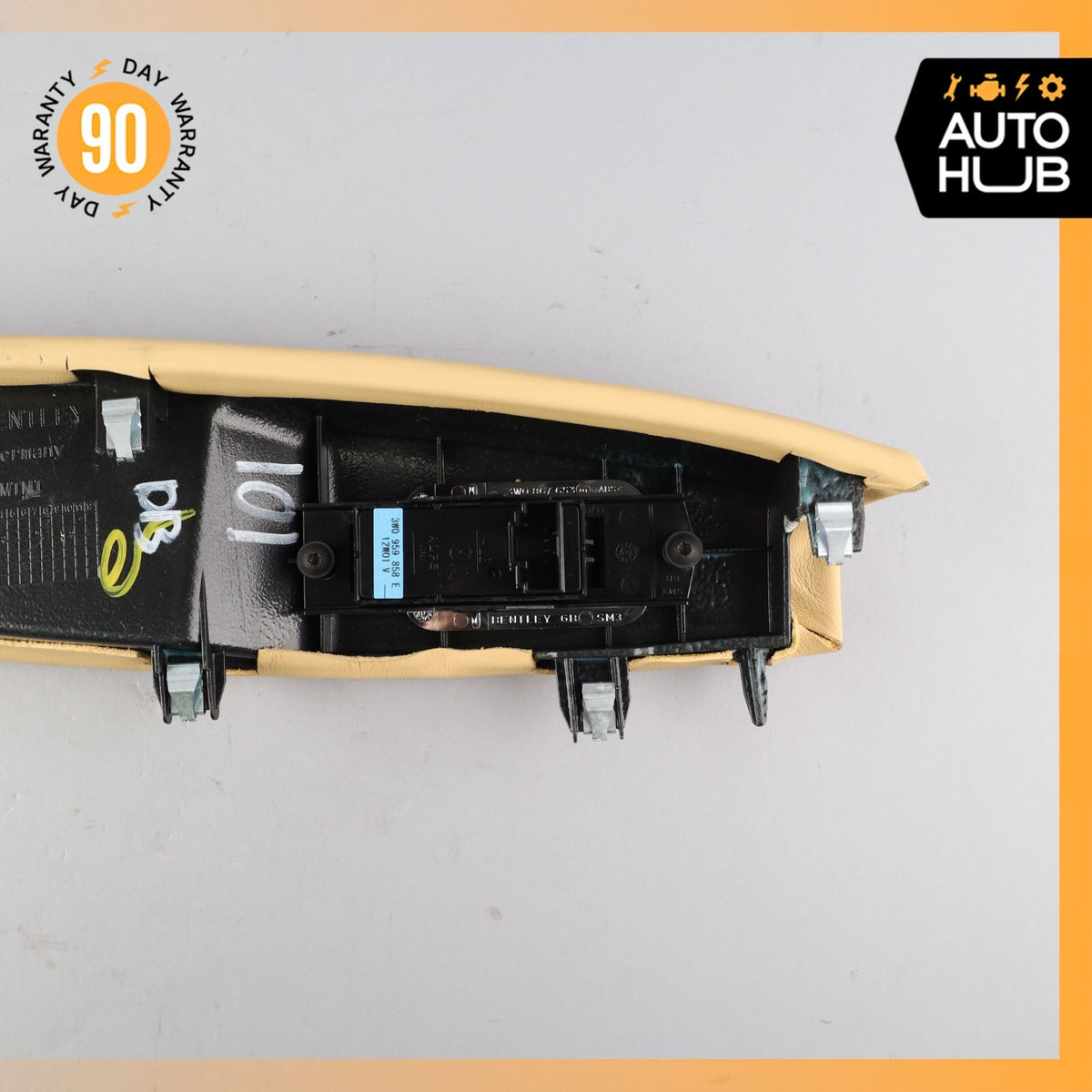 12-18 Bentley Continental GTC Rear Left Interior Door Panel Armrest OEM 71k - photo 12
