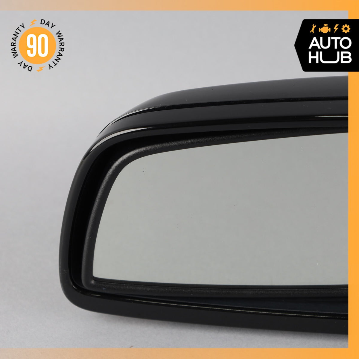 06-10 BMW E64 650i Left Driver Side Rear View Door Mirror Jet Black OEM 71k - photo 3