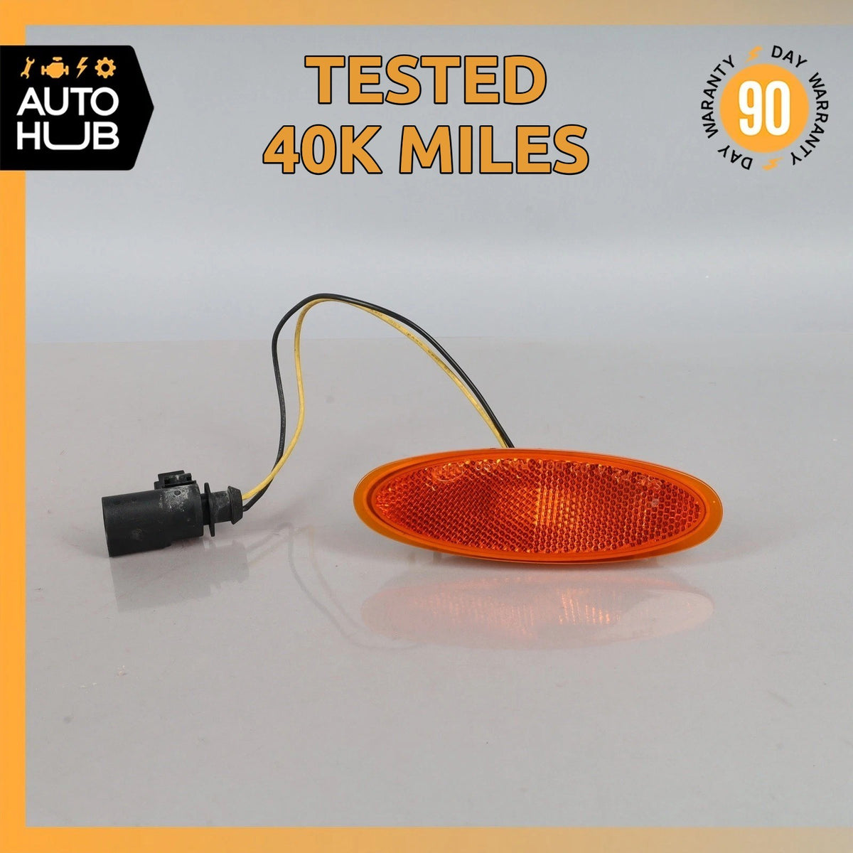 04-07 Bentley Continental GTC Flying Spur Front Left Side Marker Light OEM 40k - photo 1