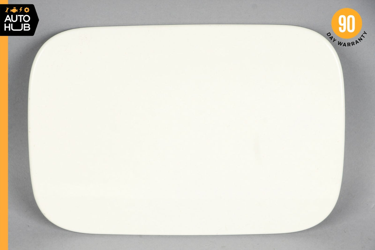 07-13 Mercedes W221 S550 S350 Fuel Door Lid Gas Tank Cover White 2217570006 OEM - photo 1