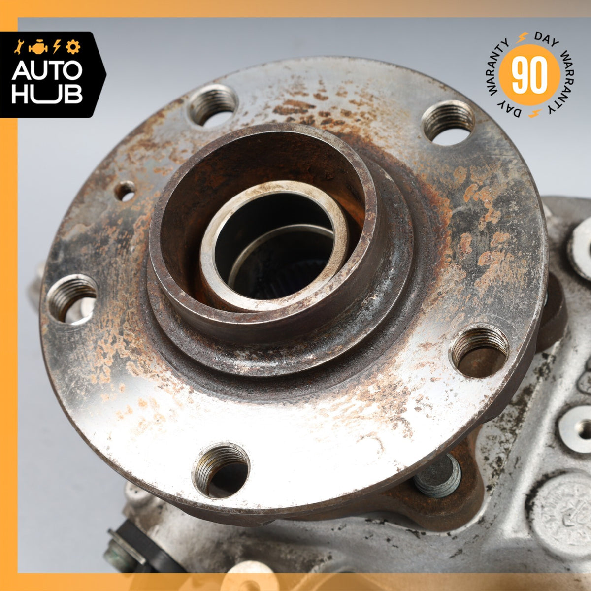 03-13 Bentley Continental GT Flying Spur Rear Left Side Spindle Knuckle Hub OEM - photo 2