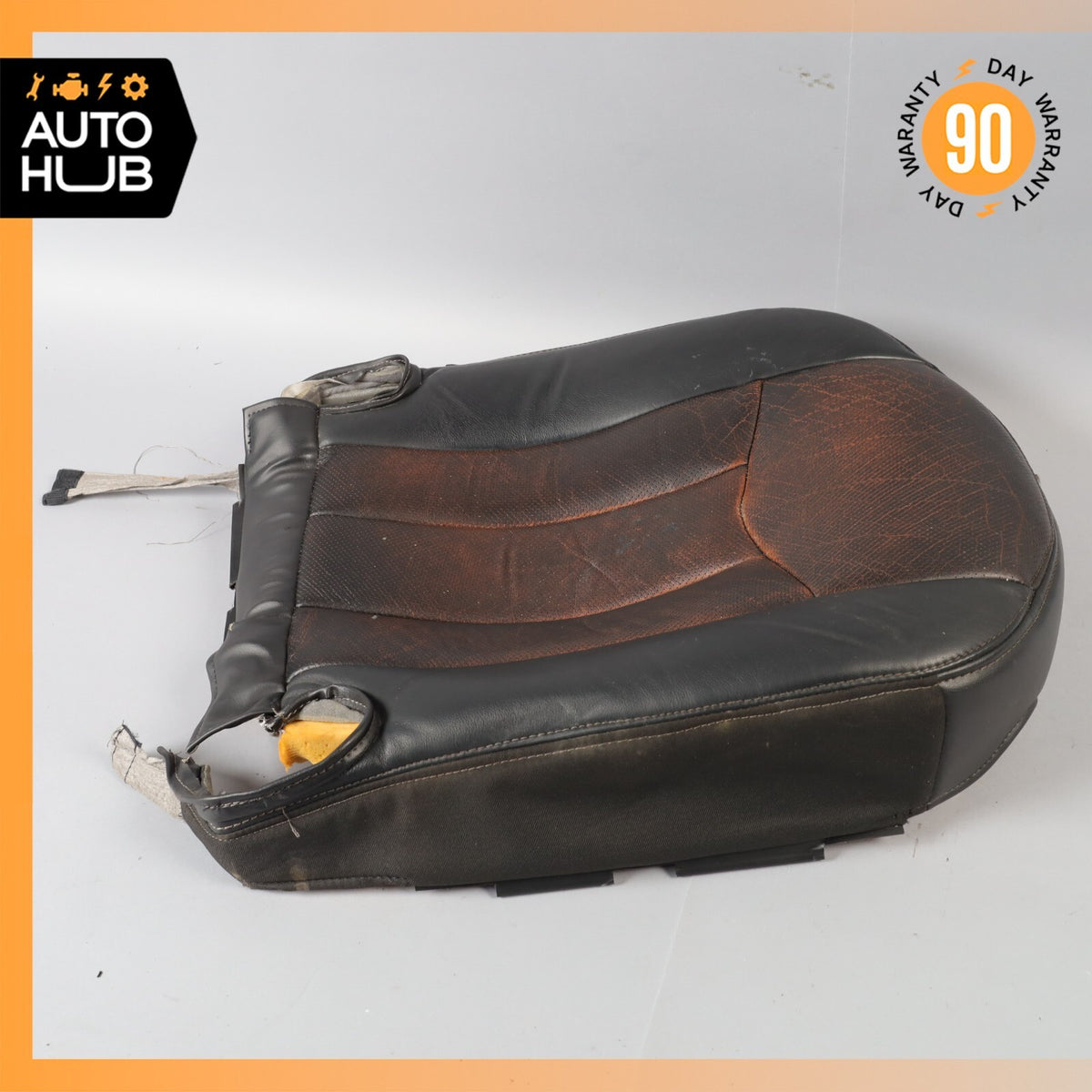 04-08 Cadillac XLR Left Driver Side Bottom Lower Seat Cushion Black OEM - photo 7