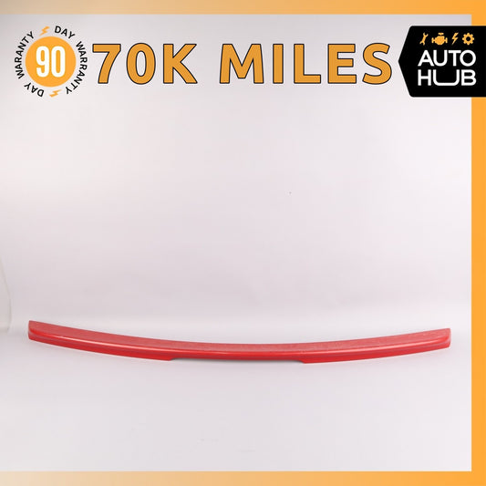 03-09 Mercedes W209 CLK500 CLK55 AMG Trunk Lid Molding Trim Spoiler Wing OEM - photo 1
