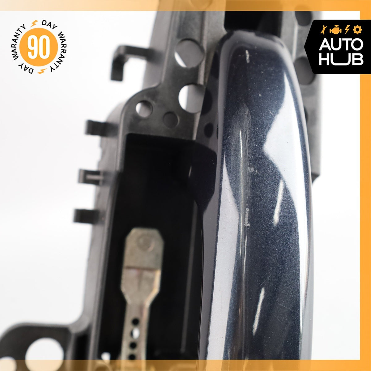 Audi B8 S4 Left Driver Exterior Door Handle w/ Keyless Go Blue 8T0837885B OEM - photo 9
