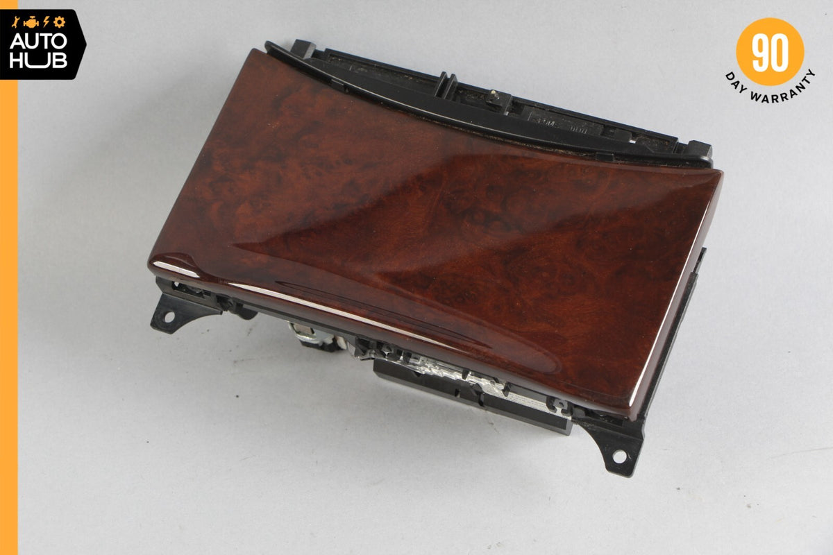 07-14 Mercedes W216 CL550 CL63 AMG Center Console Ash Tray Ashtray Trim Wood OEM - photo 6