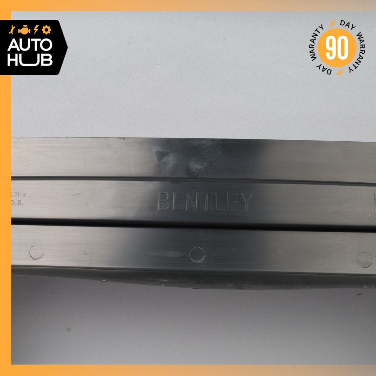 03-06 Bentley Continental GT Radiator Support Lower Air Guide Baffle OEM 36k - photo 11