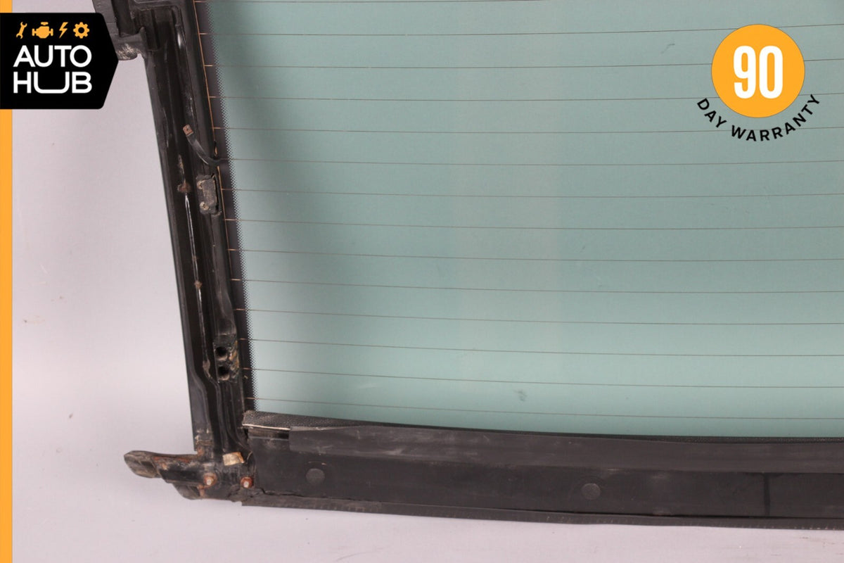 03-12 Mercedes R230 SL500 SL55 AMG Rear Back Windshield Glass Assembly OEM - photo 10