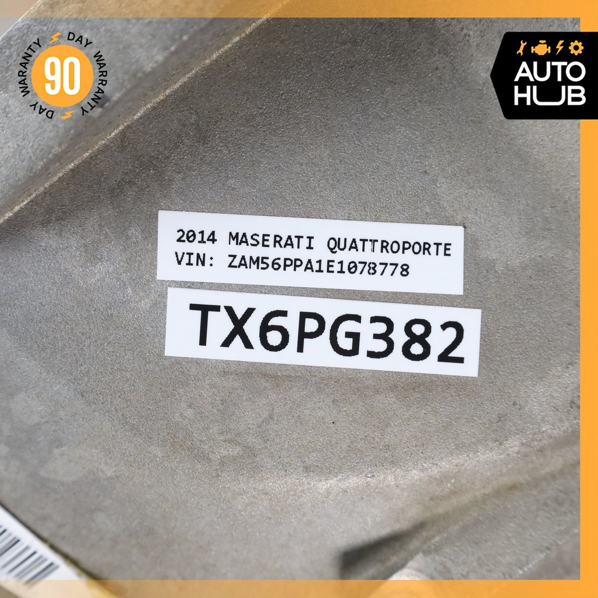 14-16 Maserati Quattroporte M156 RWD Automatic Transmission 670002340 OEM 90k - photo 19