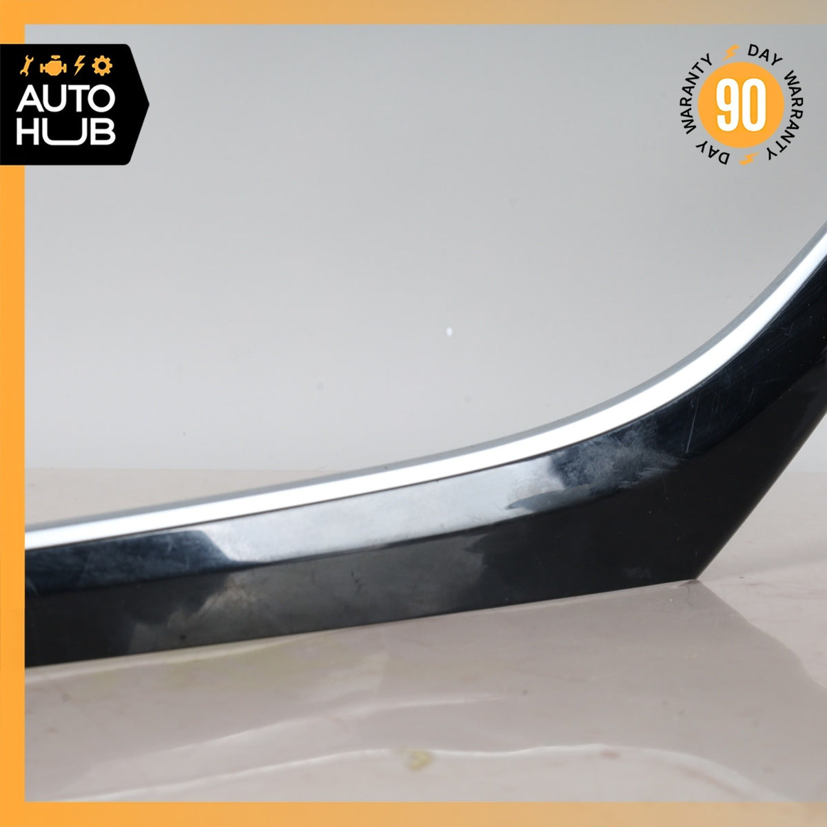 14-20 Mercedes W222 S63 AMG S600 Front Left Side Door Panel Trim Piano Black OEM - photo 3