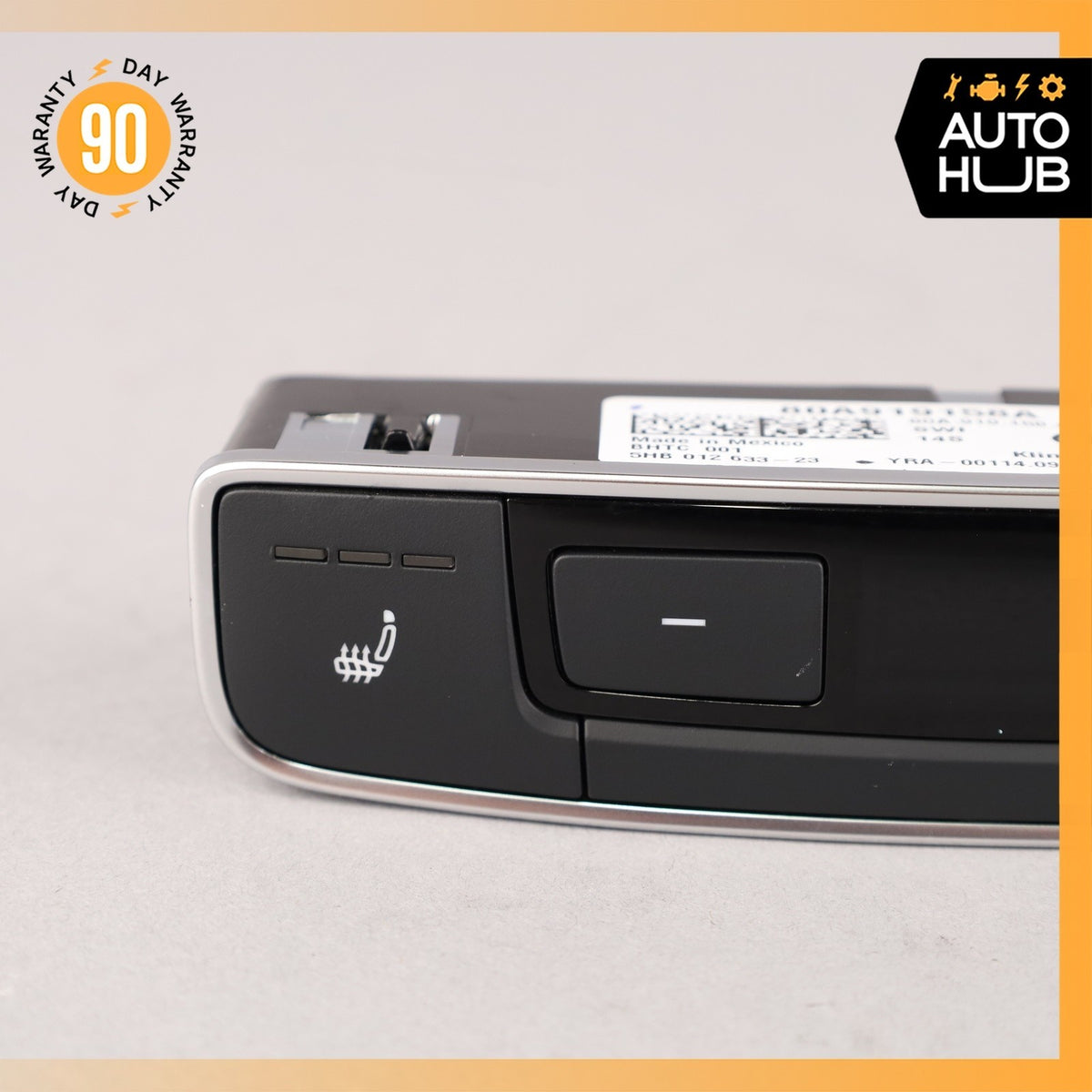 18-20 Audi FY Q5 Rear Center Console Heated Seat Control Switch OEM - photo 3