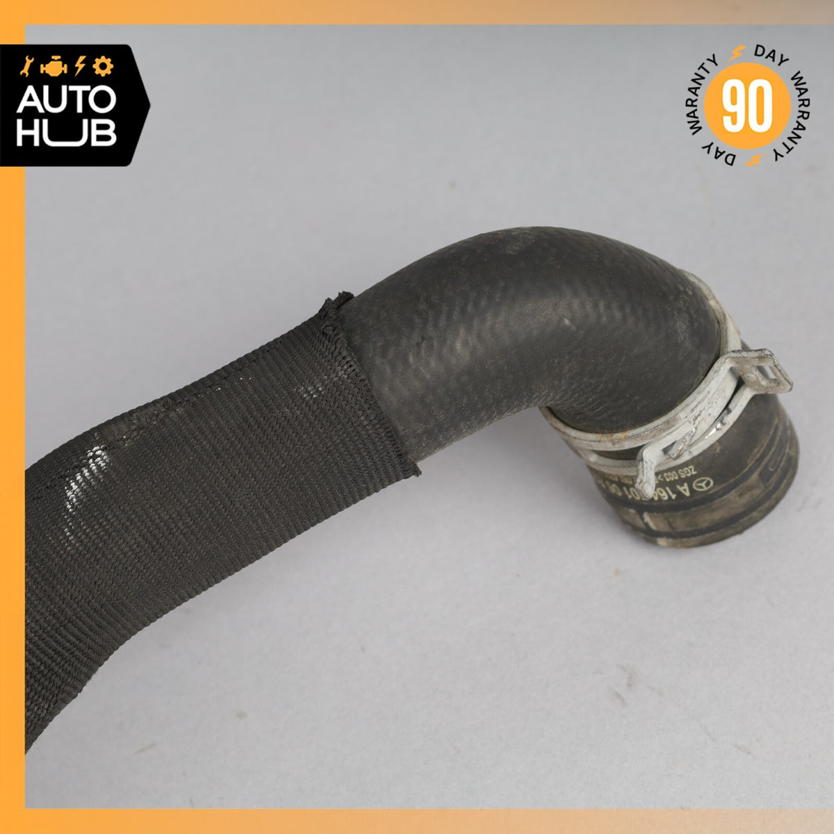 08-11 Mercedes W164 ML550 Radiator Overflow Coolant Hose Pipe 1645010682 OEM - photo 7