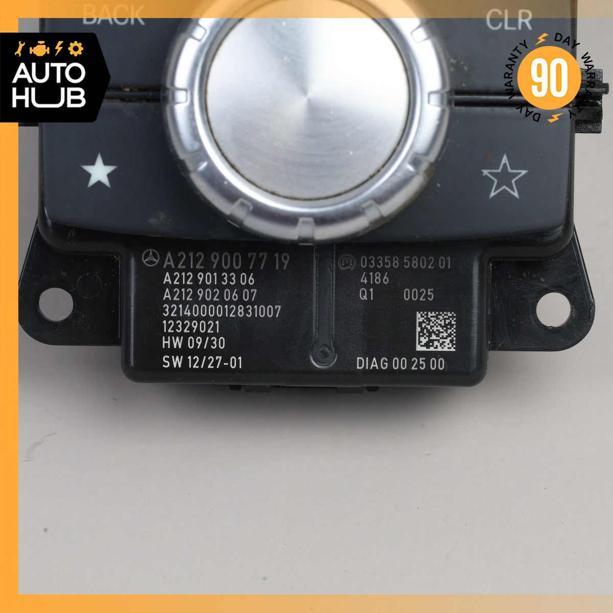 14-17 Mercedes W207 E350 E550 Console Head Unit Controller Knob Multi Switch OEM - photo 4