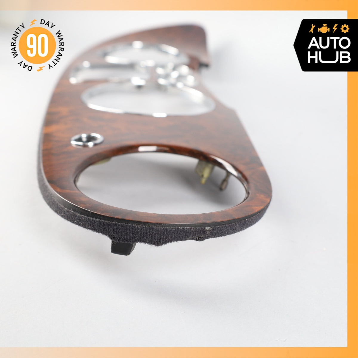 03-13 Bentley Continental Flying Spur Dash Panel Speedometer Bezel Trim Wood OEM - photo 14