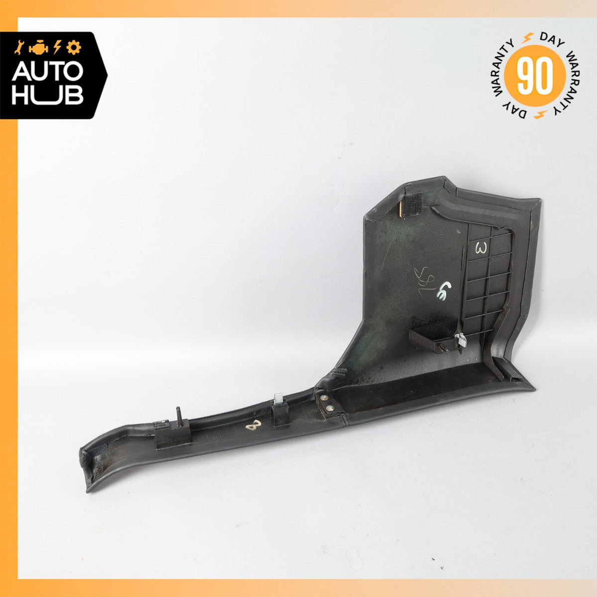03-10 Bentley Continental GT GTC Front Right Side Kick Panel Trim Cover OEM - photo 12