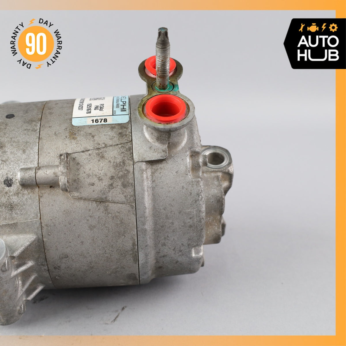 04-09 Cadillac XLR A/C Air Conditioning Compressor 15251678 OEM 44k - photo 5