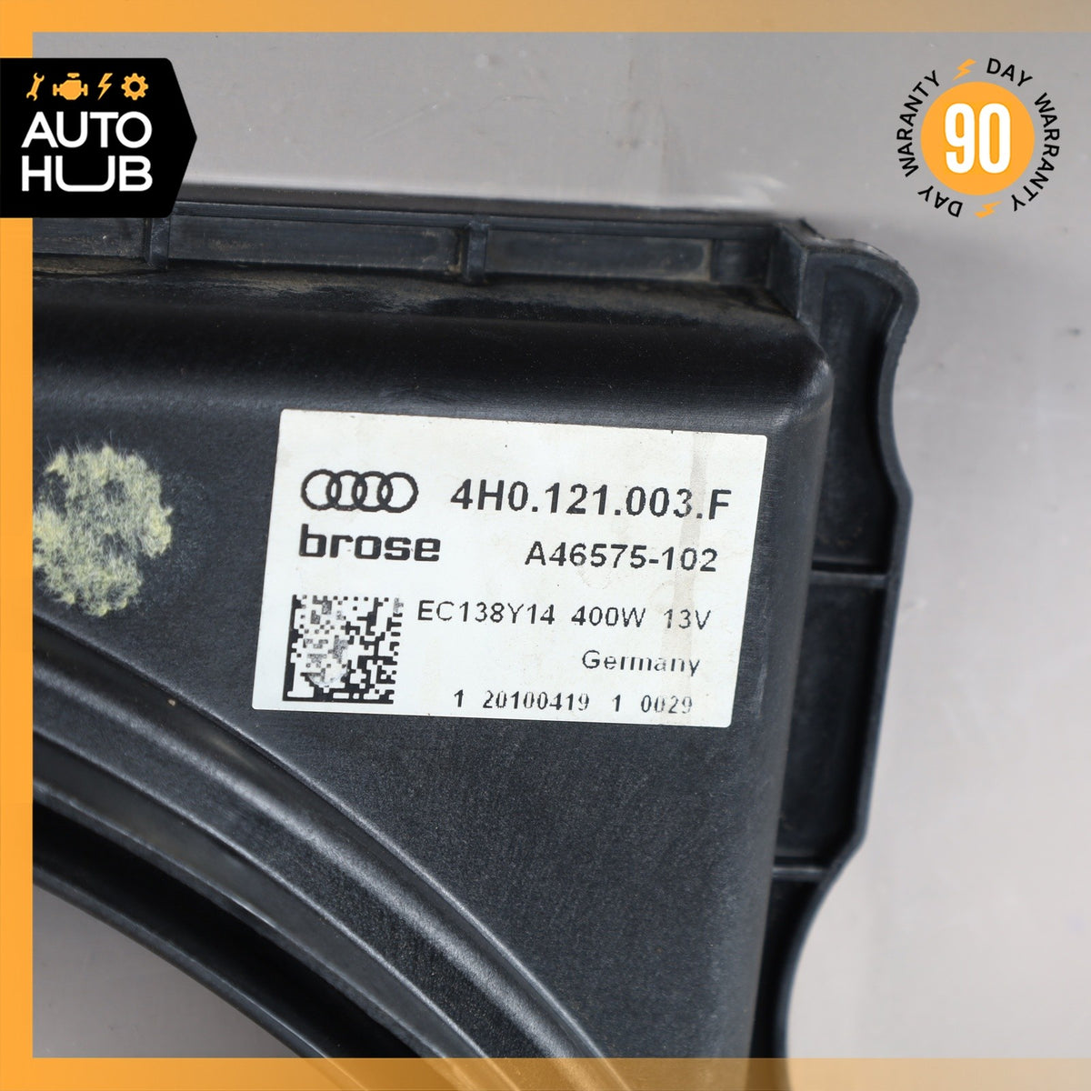 11-18 Audi D4 A8 S8 Engine Motor Cooling Radiator Fan Assembly 4H0121003F OEM - photo 20