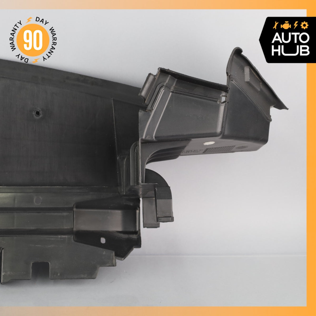 2014 Mercedes W207 E350 Engine Radiator Lower Baffle Air Duct 2075052730 OEM 81k - photo 9