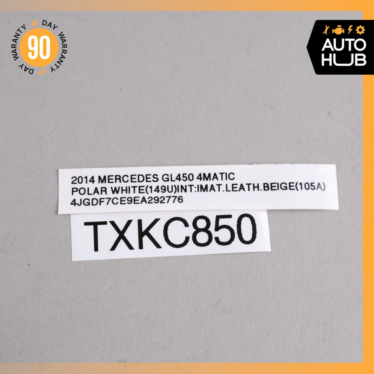 12-16 Mercedes X166 GL450 ML550 Rear Left Side Interior Roof Grab Handle OEM - photo 16