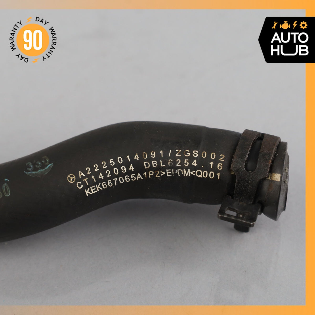 2014 Mercedes W222 S550 Engine Cooling Hose Pipe 2225014091 OEM - photo 8