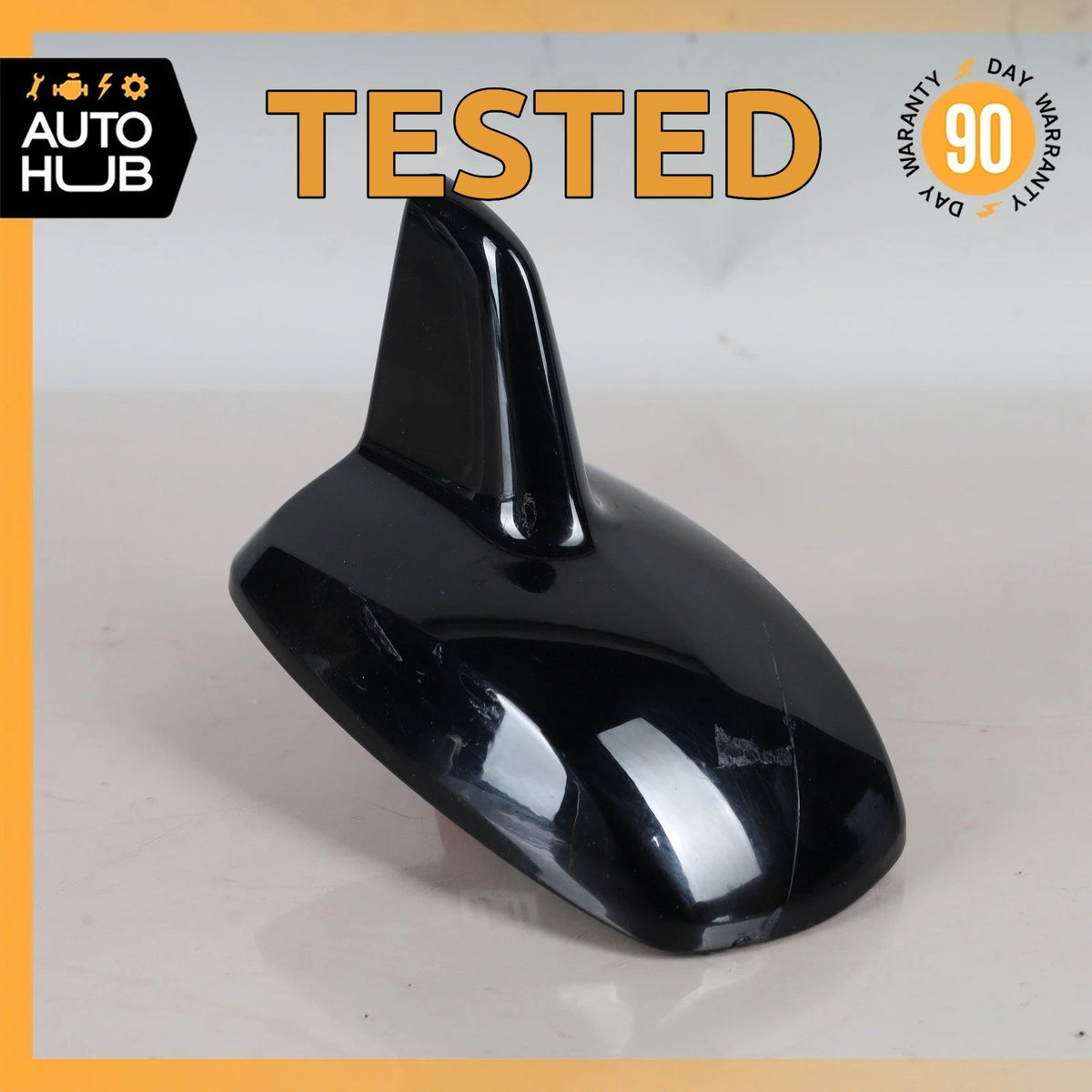 Mercedes W222 S63 AMG S550 Top Shark Fin Antenna Roof GPS Black 2228270528 OEM - photo 1