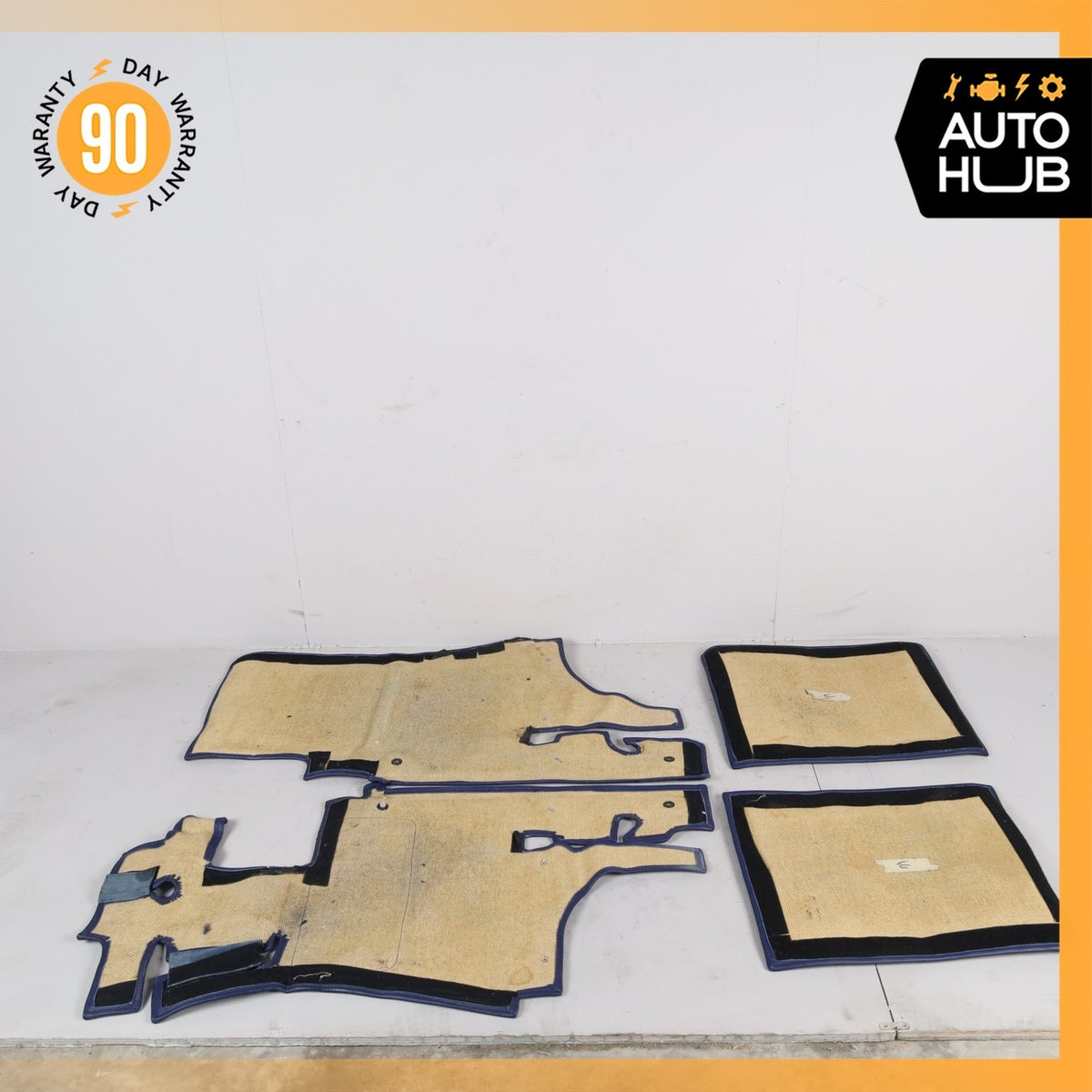 00-02 Bentley Arnage Rolls Royce Silver Seraph Floor Mat Carpet Cover Set OEM - photo 12