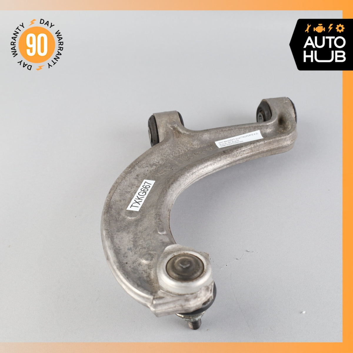 03-10 Maserati Quattroporte M139 Rear Left Side Top Upper Control Arm OEM 51k - photo 4