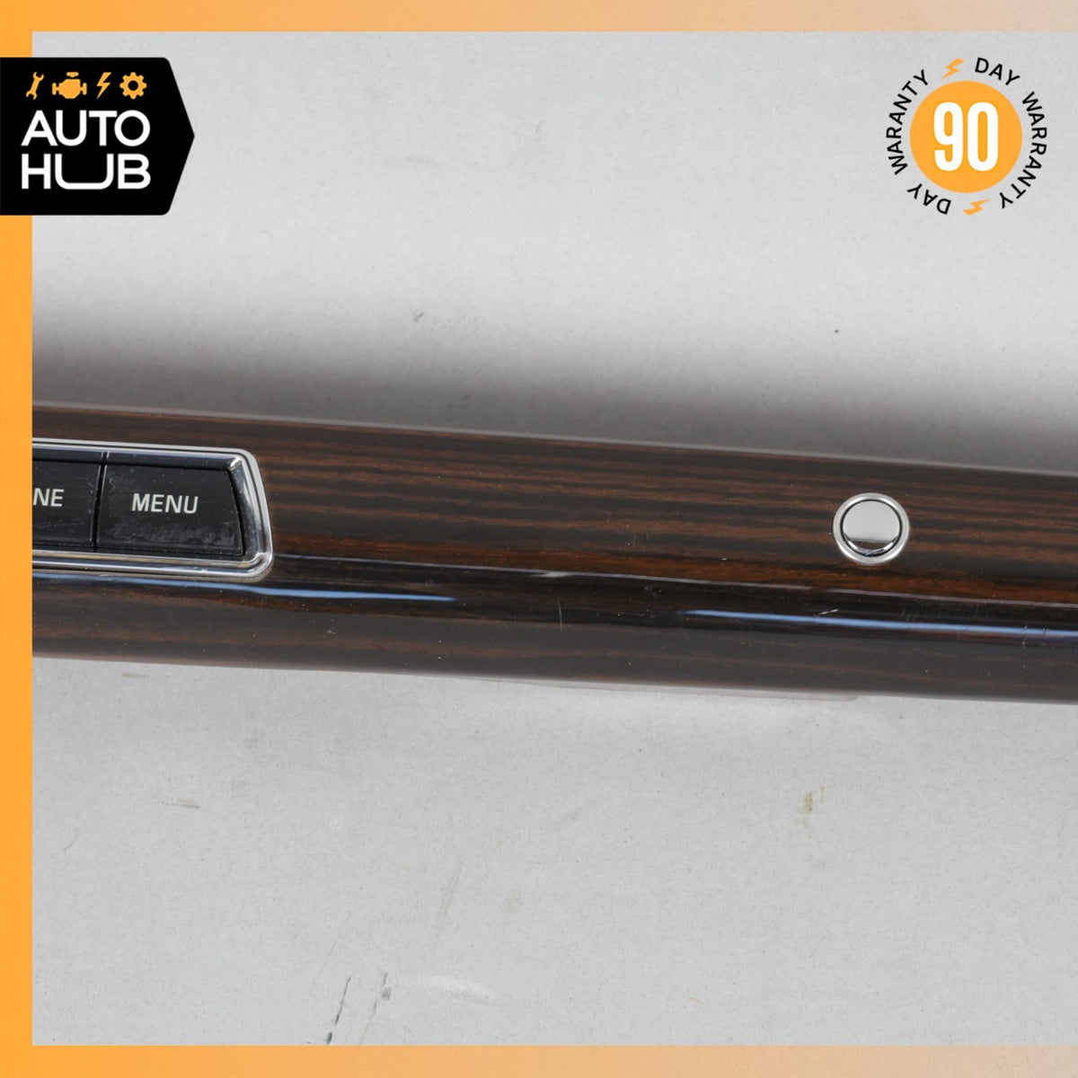 12-15 Jaguar XF X250 Dashboard Facia Center Cover Panel Molding w/ Switch OEM - photo 5