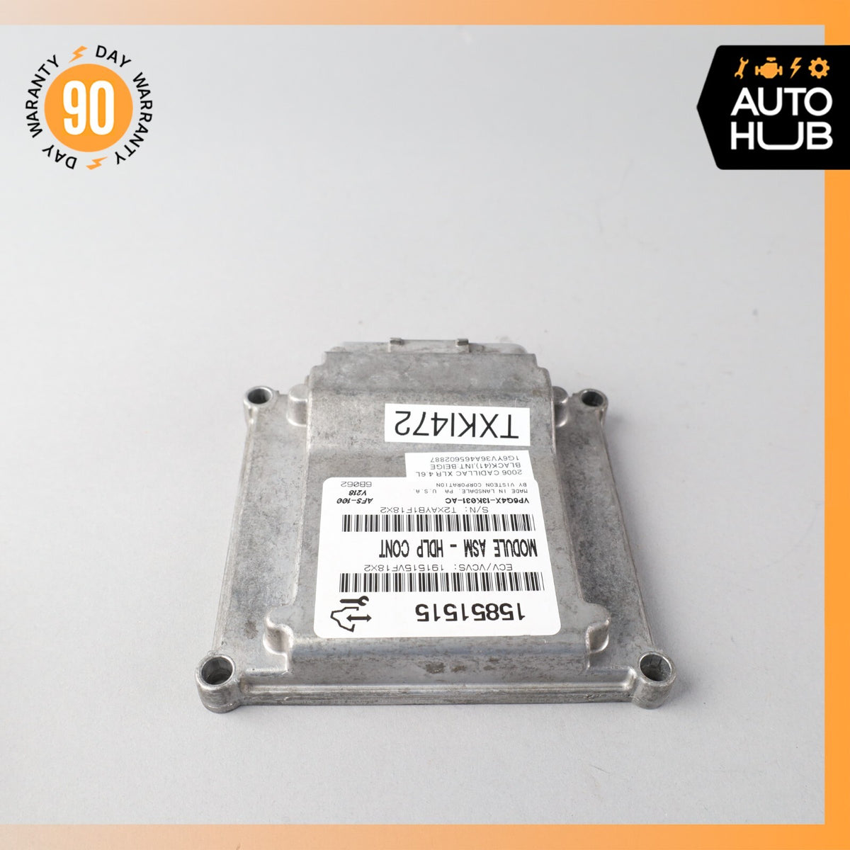 06-09 Cadillac XLR Headlight Control Module Unit 15851515 OEM - photo 3