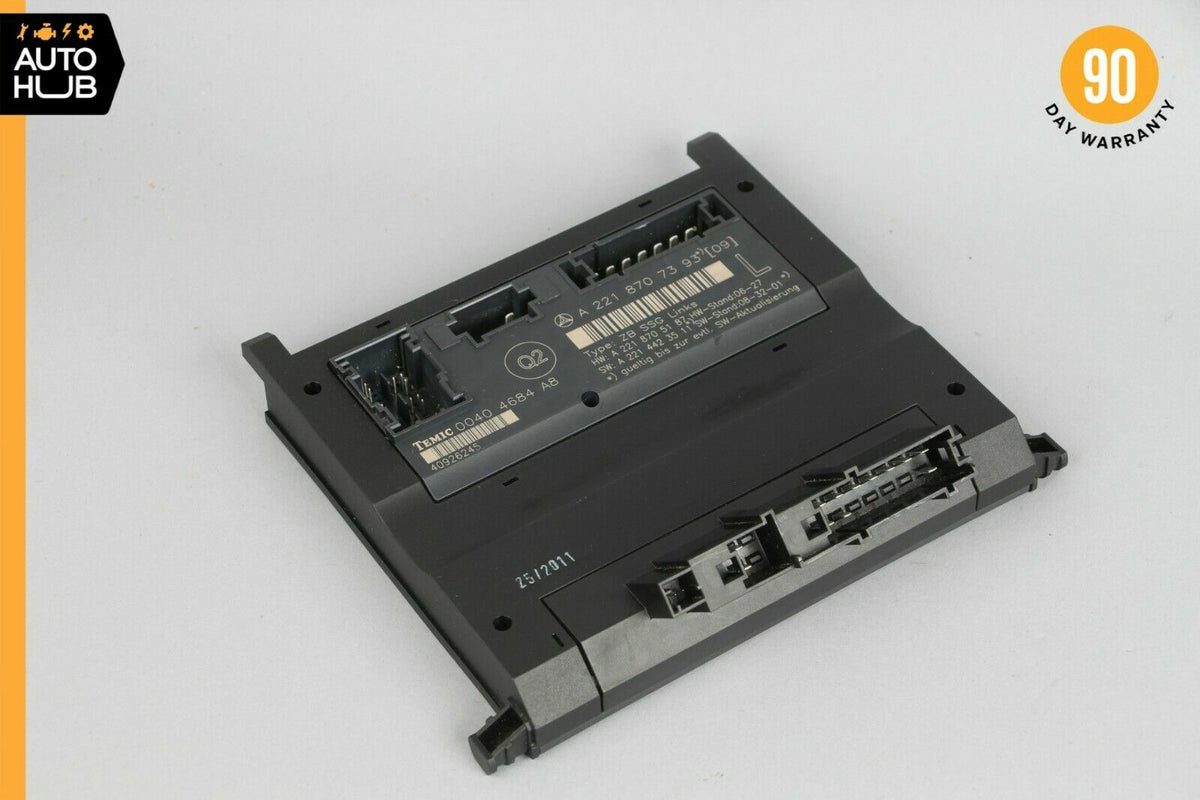 07-13 Mercedes W221 S350 S400 Front Left Driver Side Under Seat Control Unit OEM - photo 1