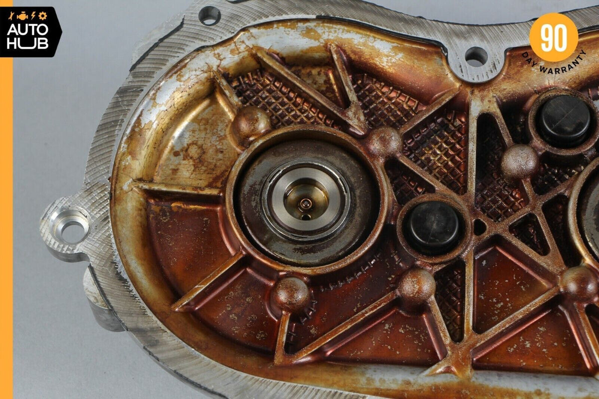Mercedes W221 S550 E350 Front Left Side Engine Timing Chain Cover Plate OEM - photo 9